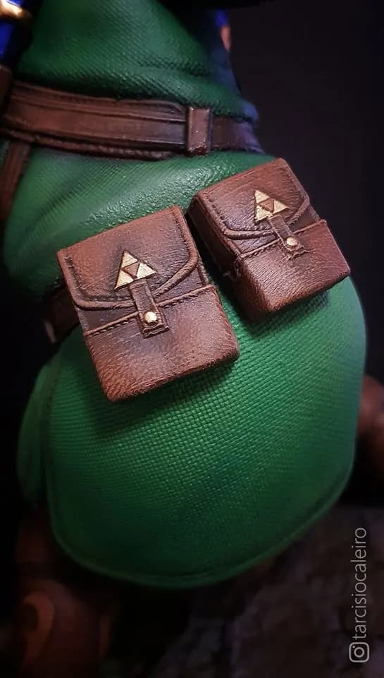 STL - Figura Link Breath of the Wild render 3