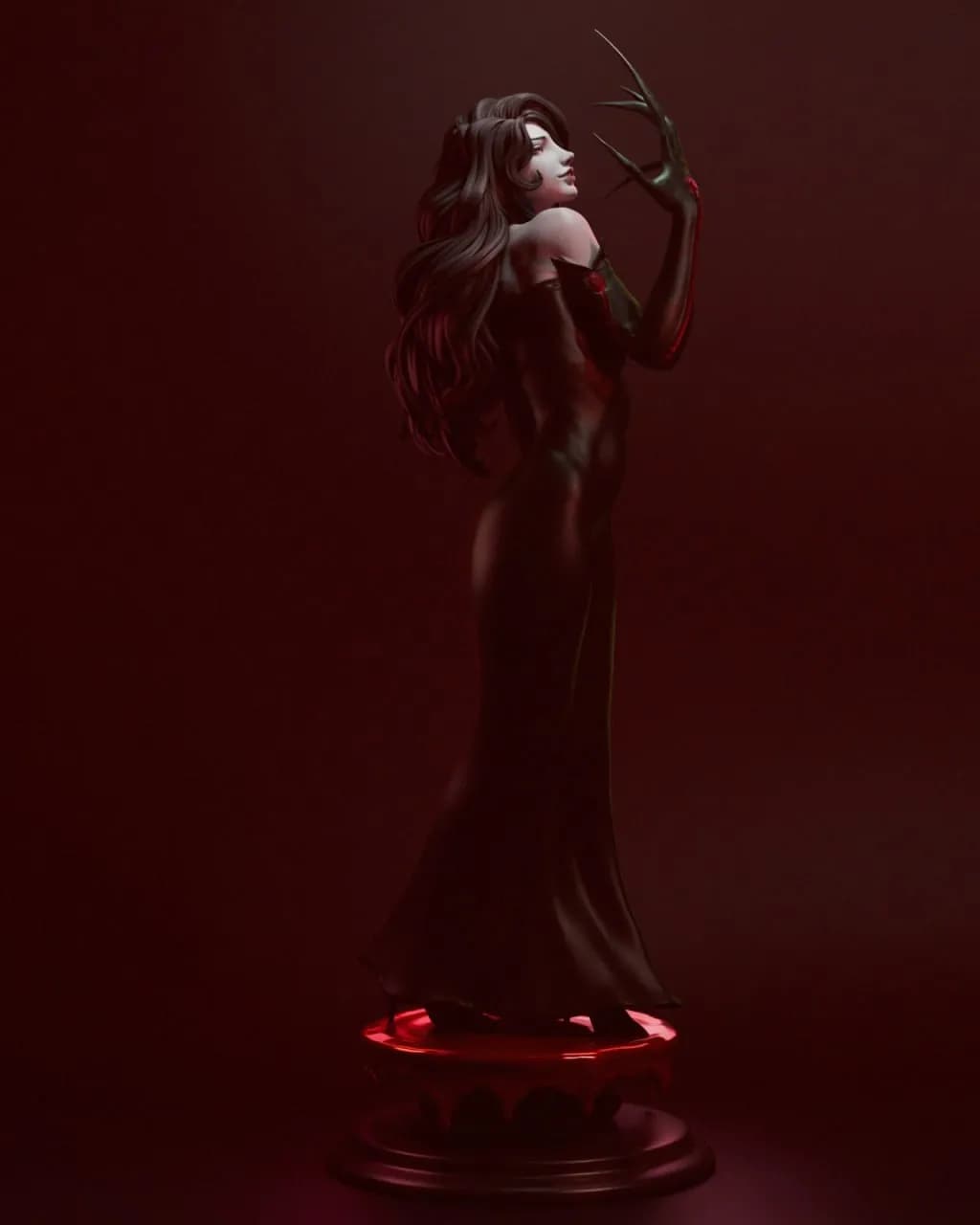 STL - Figura Lust Fullmetal Alchemist render 3