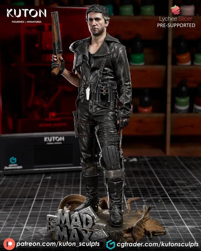 STL - Figura Mad Max