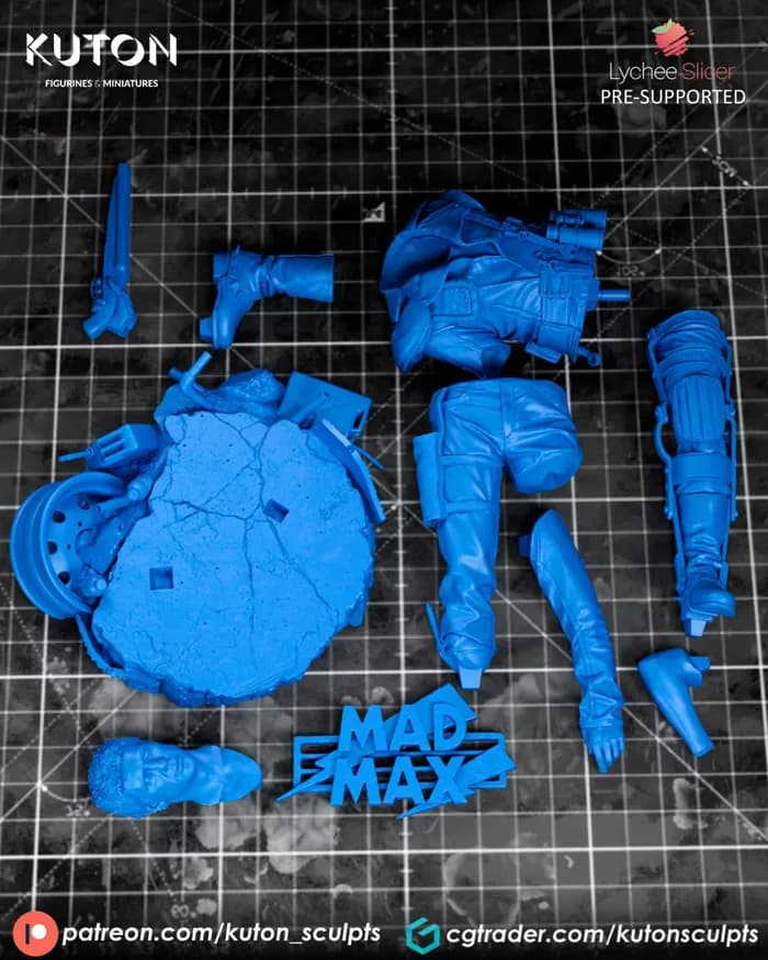 STL - Figura Mad Max