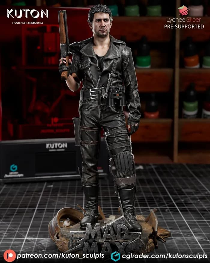 STL - Figura Mad Max