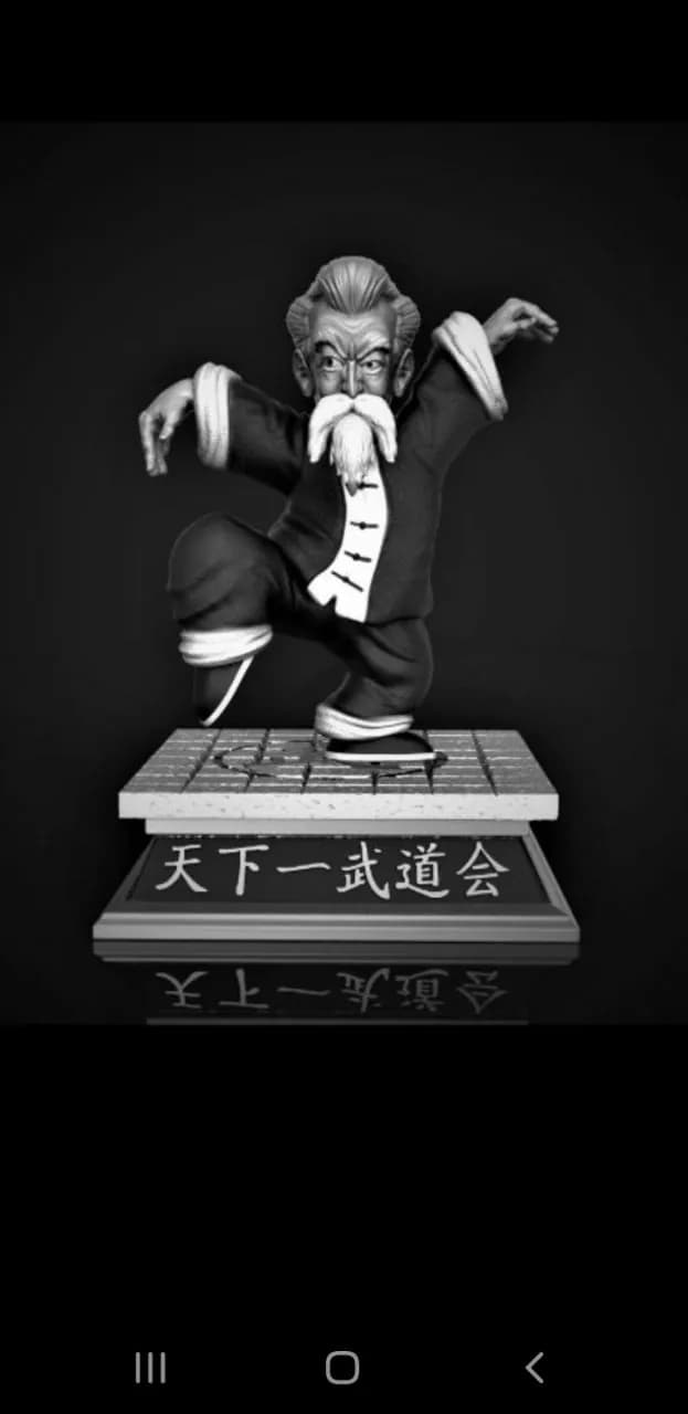 STL - Figura Maestro Roshi
