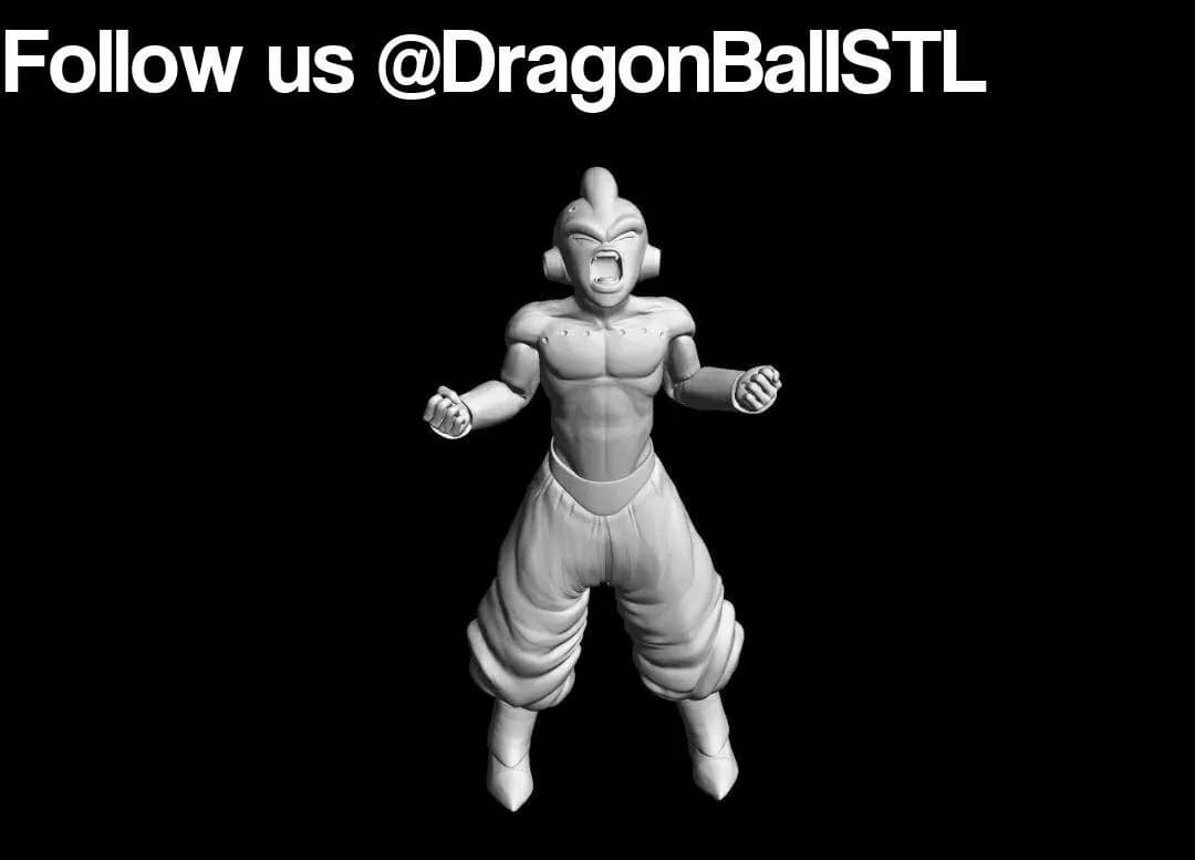 STL - Figura Majin Buu Anime