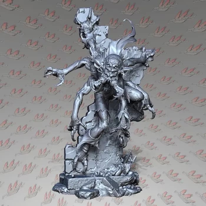STL - Figura Man Spider render 2