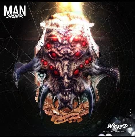STL - Figura Man Spider 2