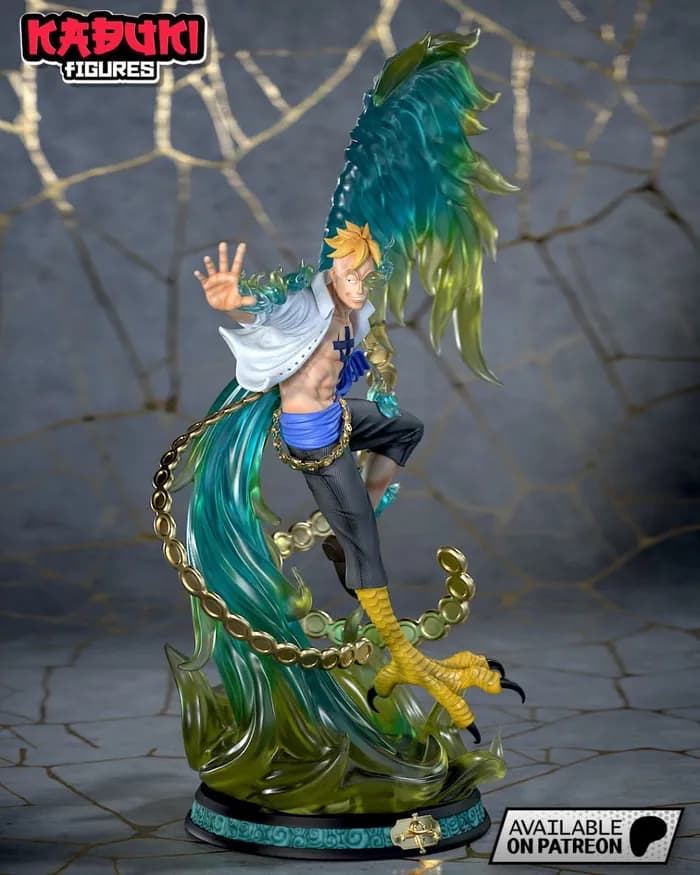 STL - Figura Marco Fénix de One Piece