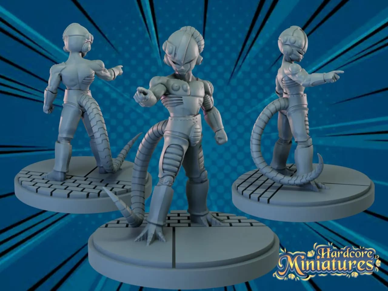 STL - Figura Mecha Frieza estilo anime
