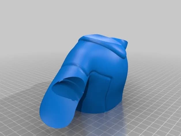 STL - Figura Mega Man a todo color render 2