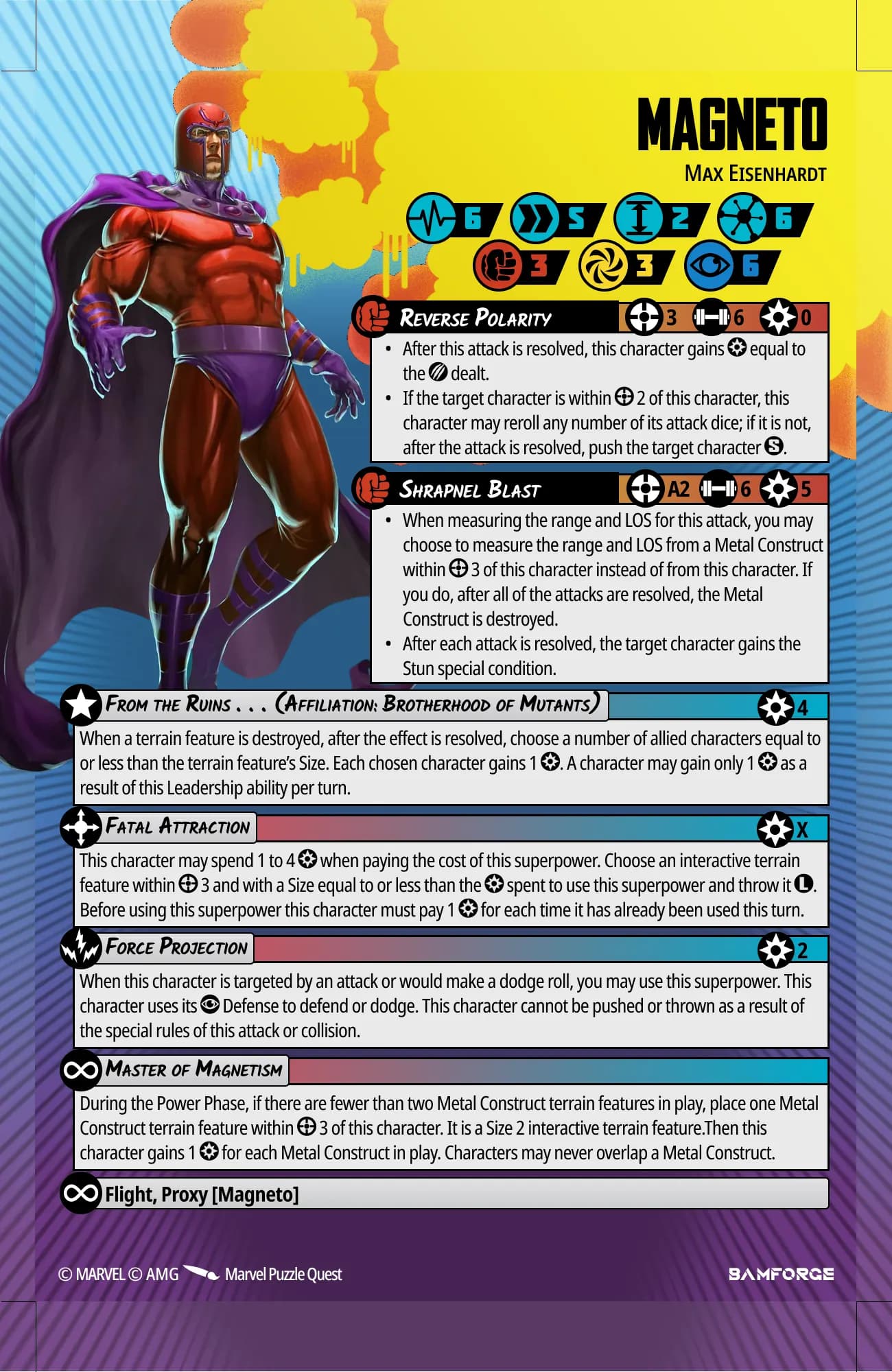 STL - figura Messiah X Magneto render 3