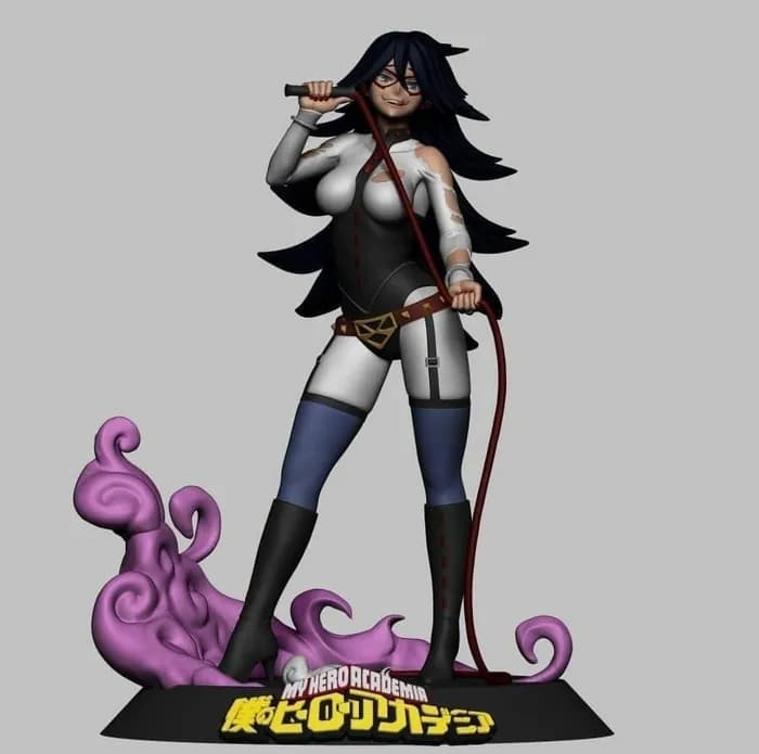 STL - Figura Midnight My Hero Academia render 4