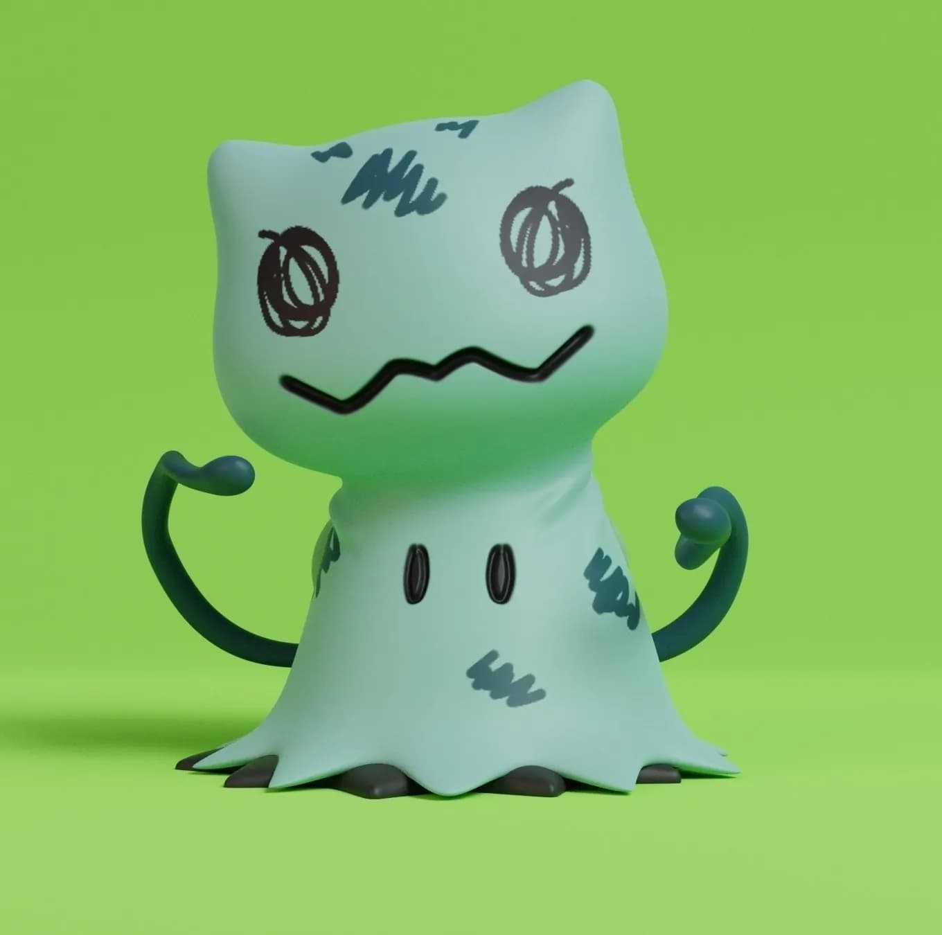 STL - Figura Mimikyu y Charmander