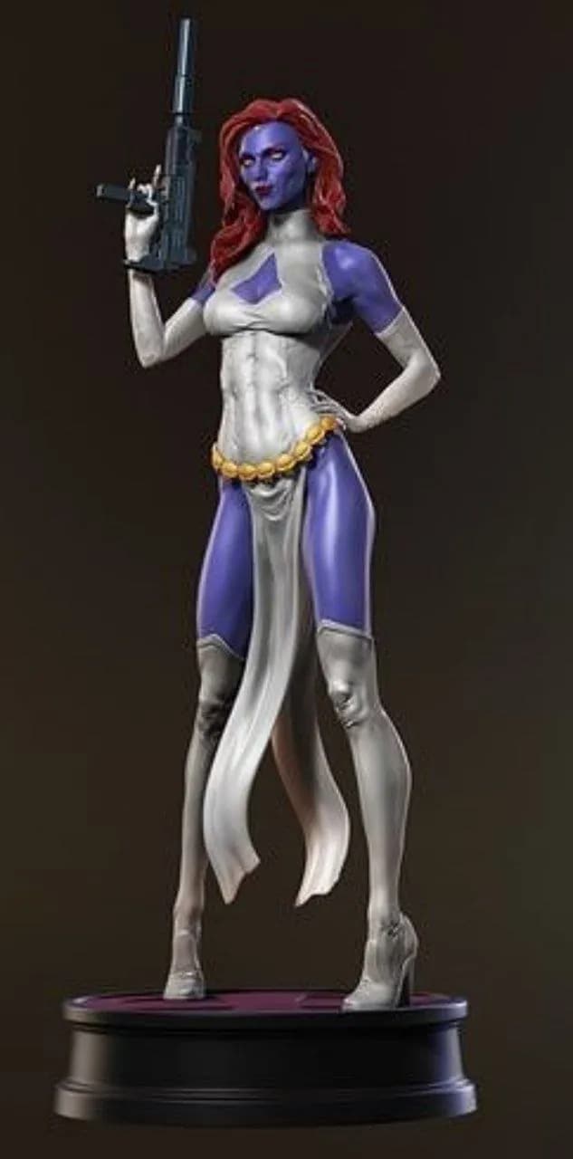 STL - Figura Mística con Rifle