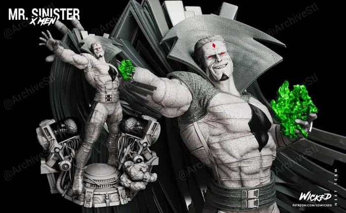 STL - Figura Mr. Sinister X Men