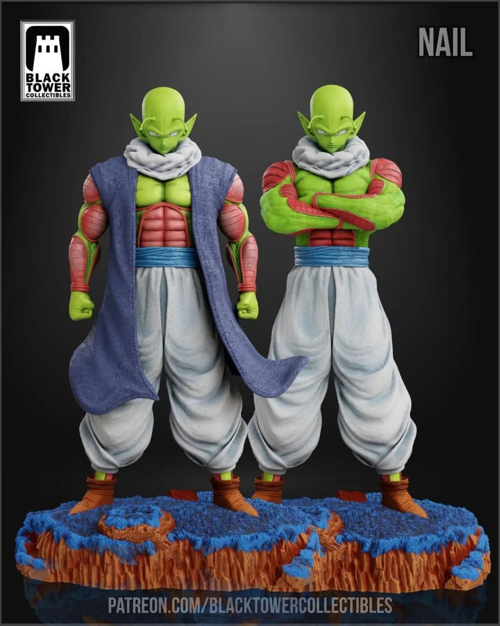 STL - Figura Nail Dragon Ball Z