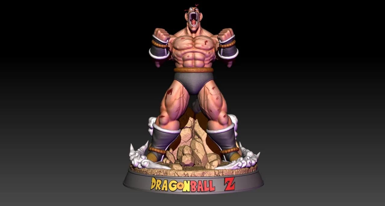 STL - Figura Nappa Dragon Ball Z