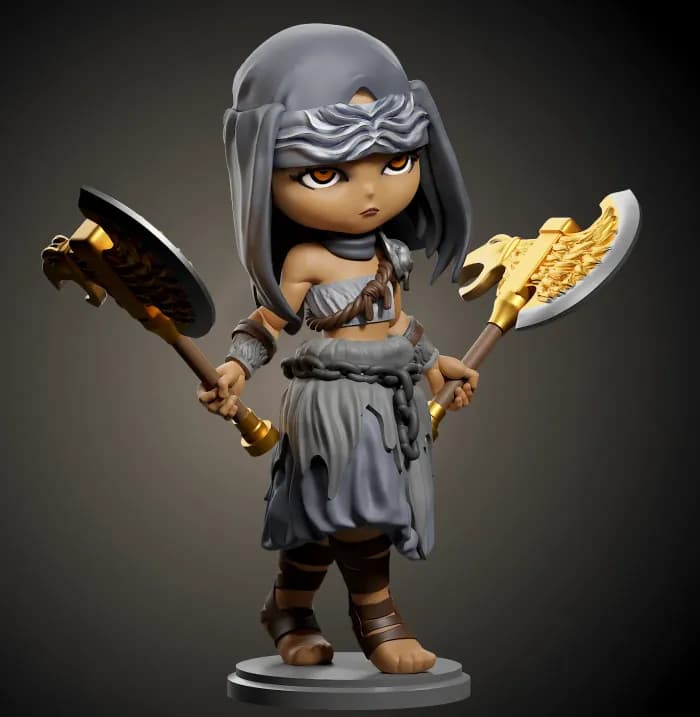STL - Figura Nepheli Loux Elden Ring