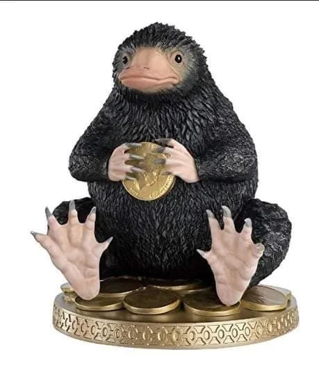 STL - Figura Niffler con moneda de oro