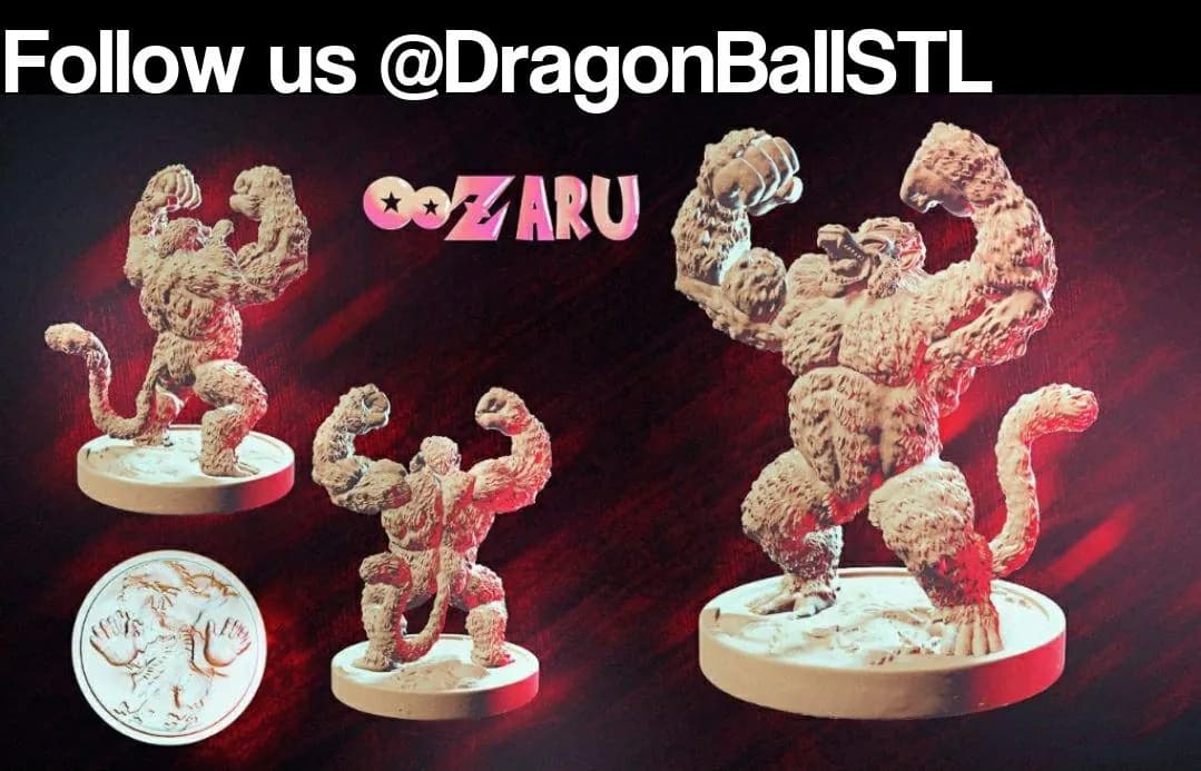 STL - Ozaru Goku Figure
