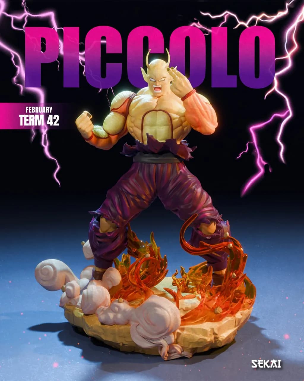 STL - Figura Piccolo Orange Saiyan