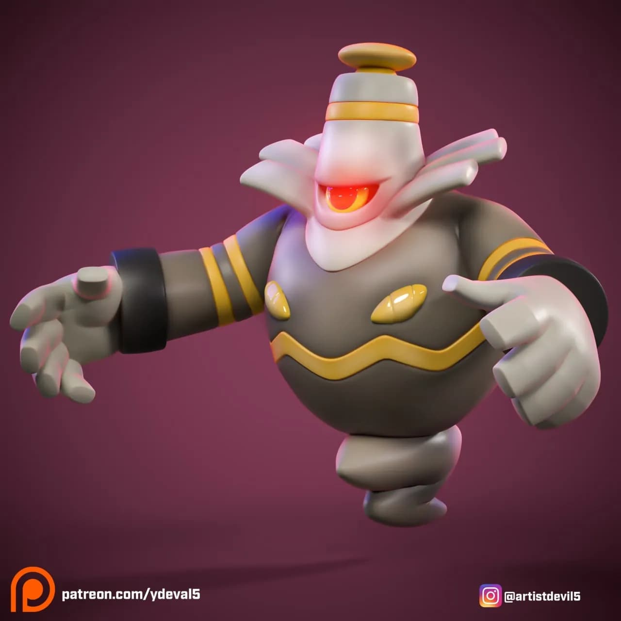 STL - Figura Pokemon Duskull