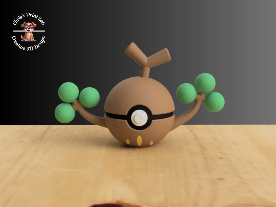 STL - Sudowoodo Pokemon Figure