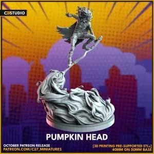 STL - Figura Pumpkin Head