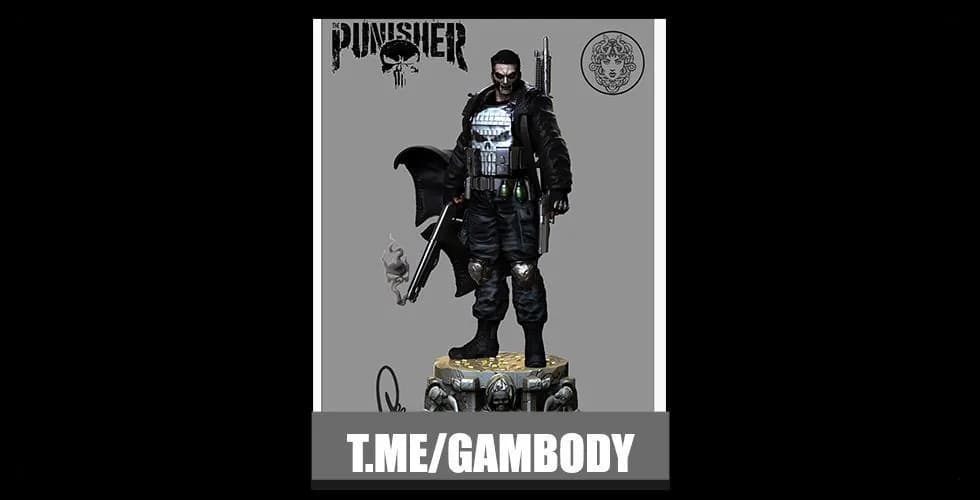 STL - Figura Punisher