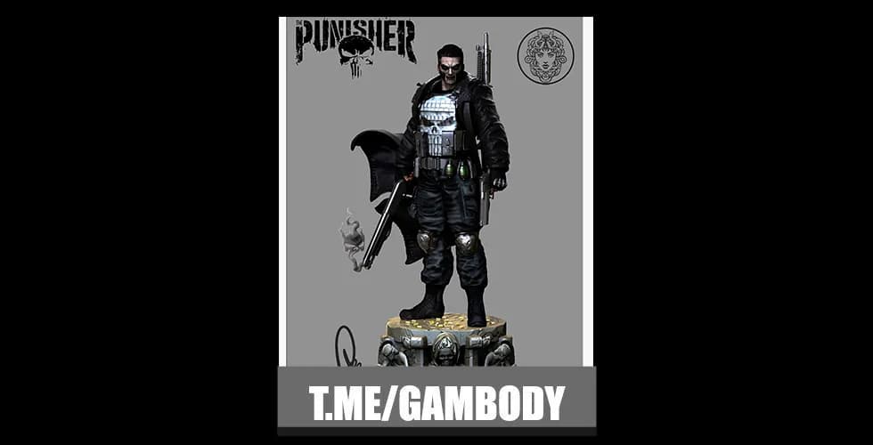STL - Figura Punisher