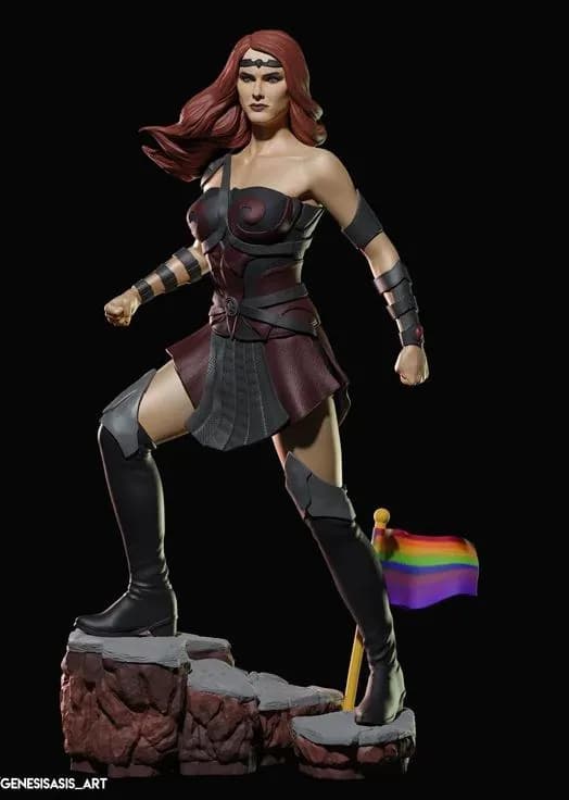 STL - Figura Queen Maeve