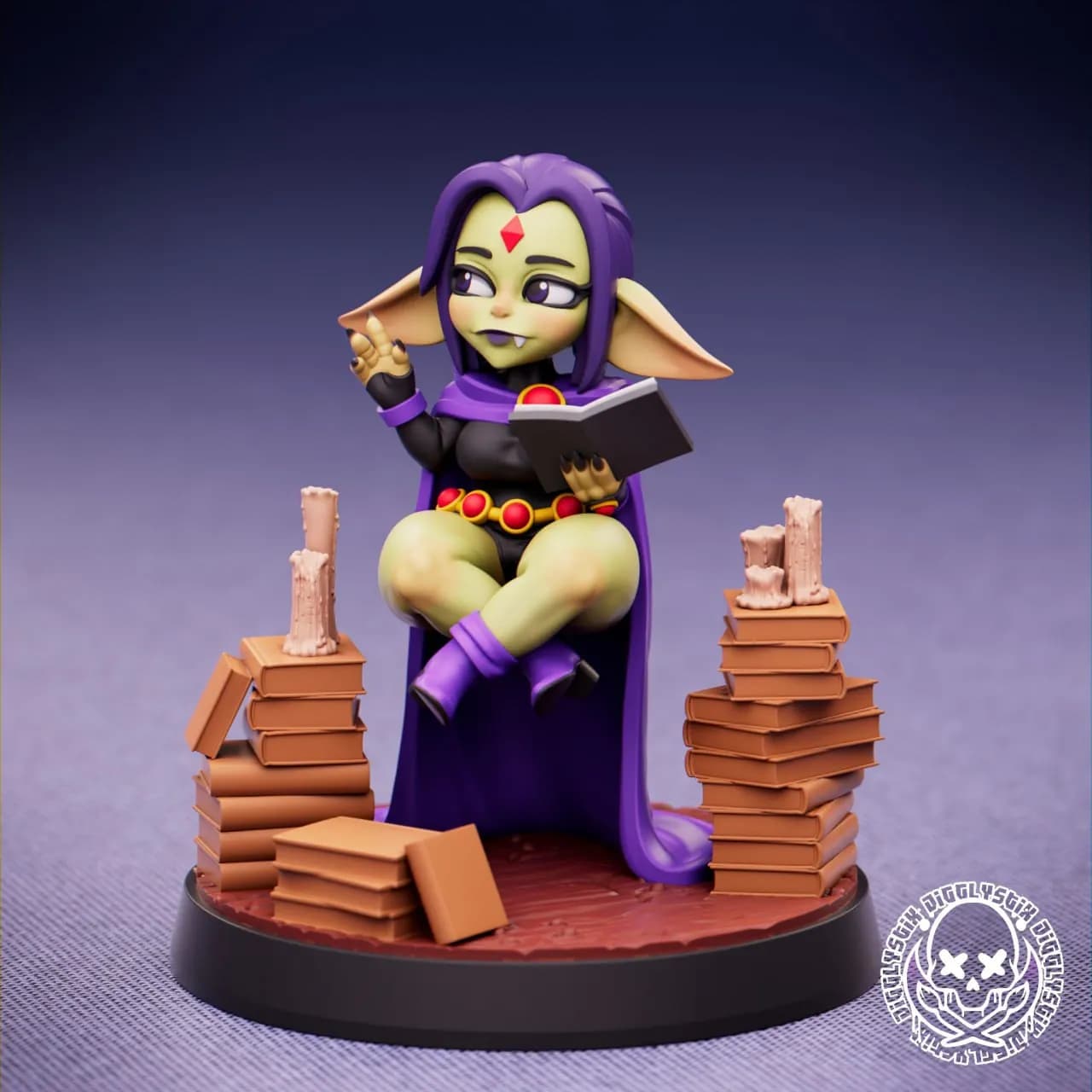 STL - figura raven goblin chibi