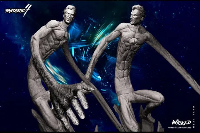 STL - Figura Reed Richards Elástico 2