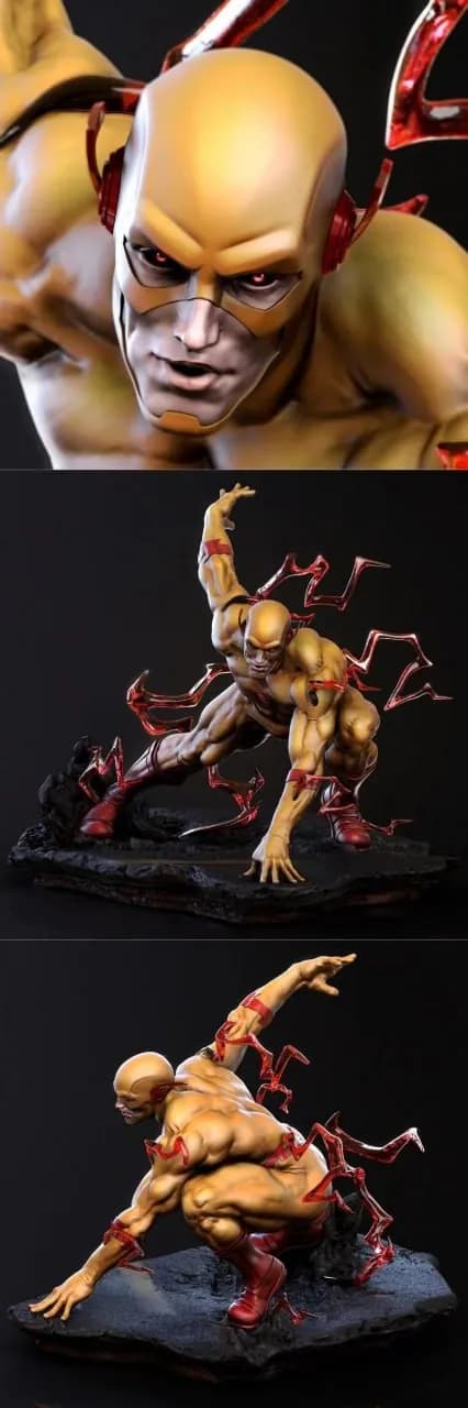 STL - Figura Reverse Flash