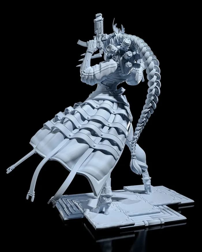 STL - Figura Rin Killer render 5