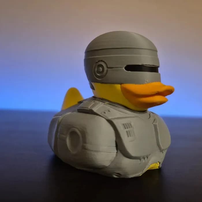 STL - Figura Robocop de Pato