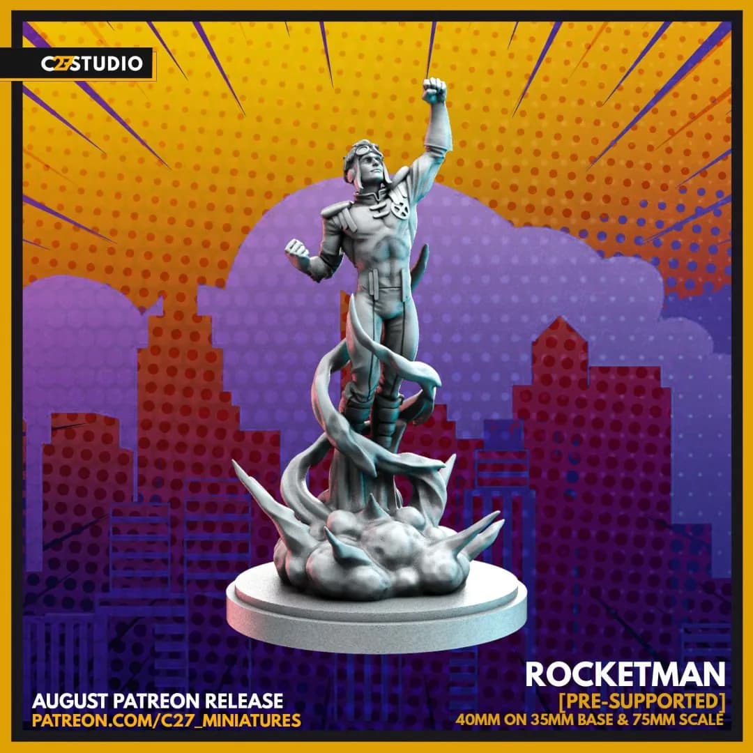 STL - Figura Rocketman