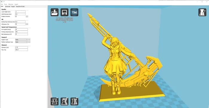 STL - Figura Ruby Rose RWBY