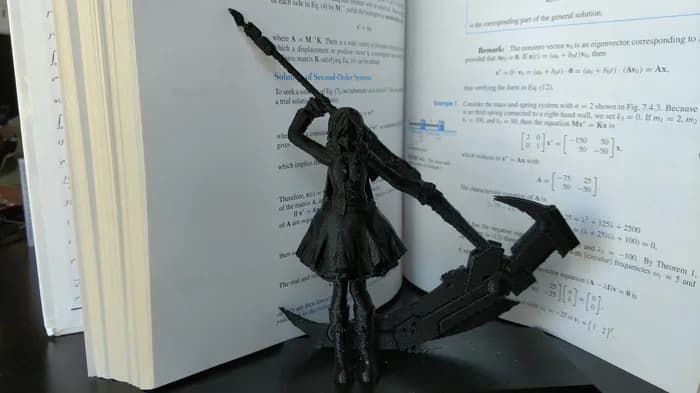 STL - Figura Ruby Rose RWBY
