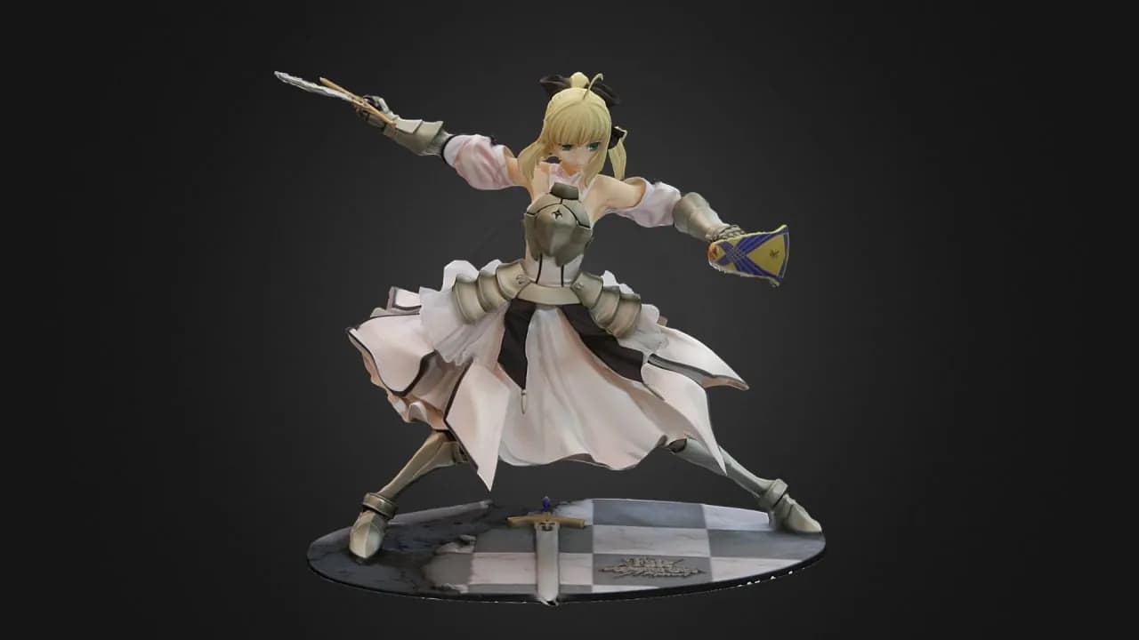 STL - Figura Saber Lily "Distant Avalon"