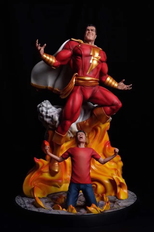 STL - Figura Shazam y Billy Batson