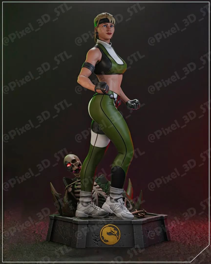 STL - Figura Sonja Blade Mortal Kombat