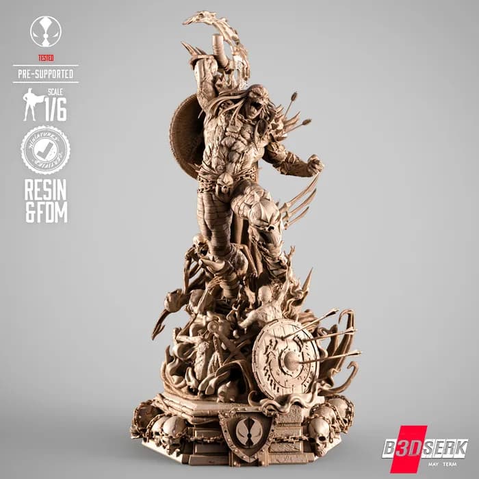 STL - Figura Spawn "Dark Ages"