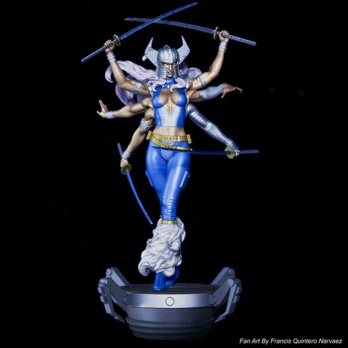 STL - Figura Spiral X Men