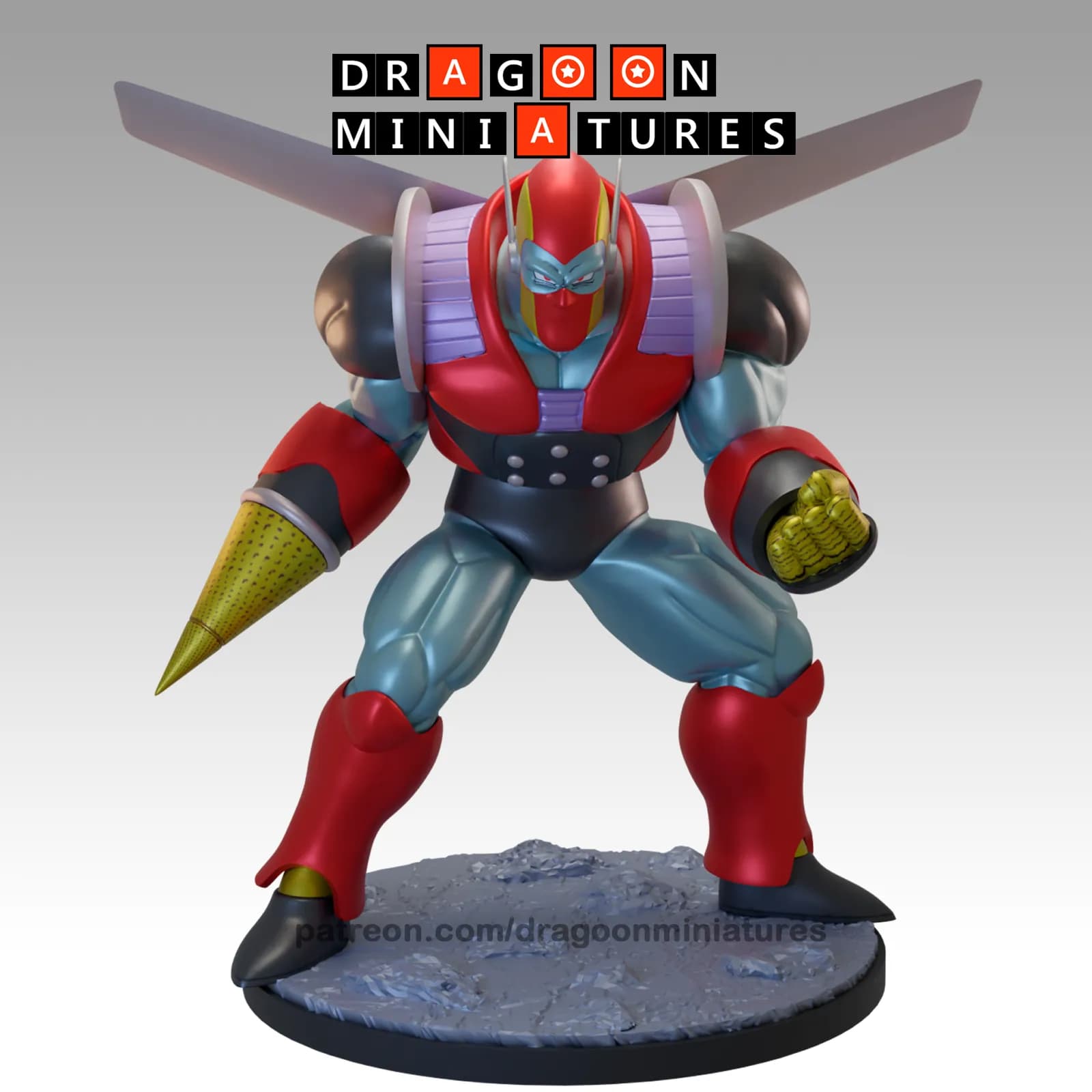 STL - Figura Super Rilldo render 2