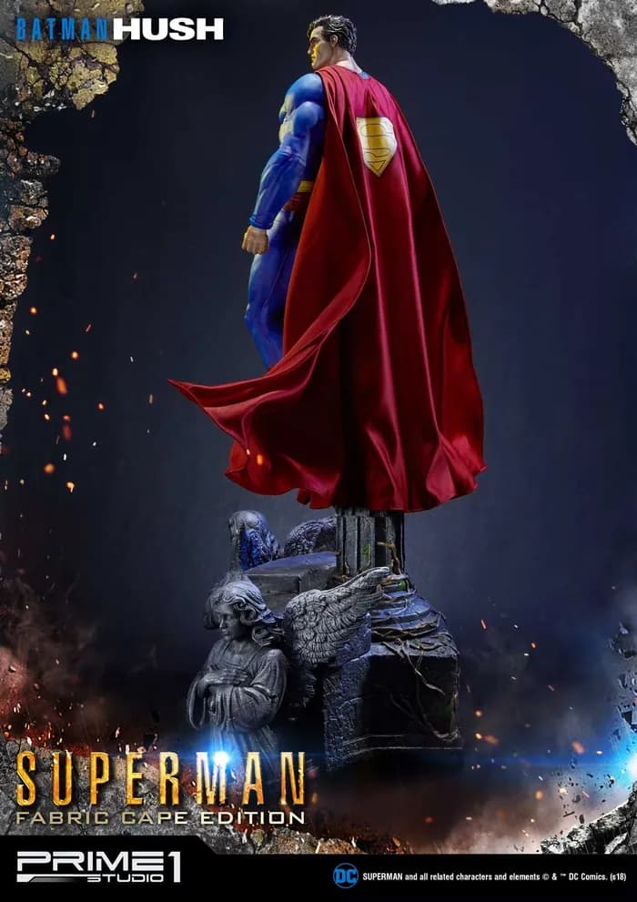 STL - Figura Superman Hush render 2