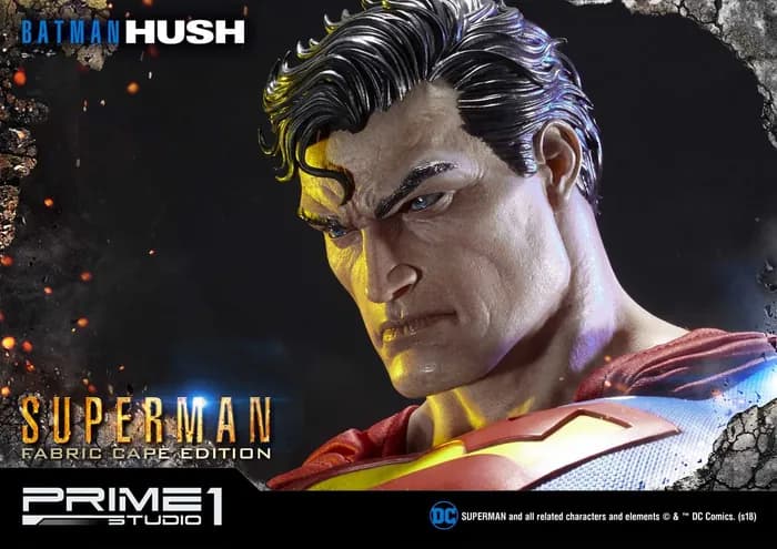STL - Figura Superman Hush render 4