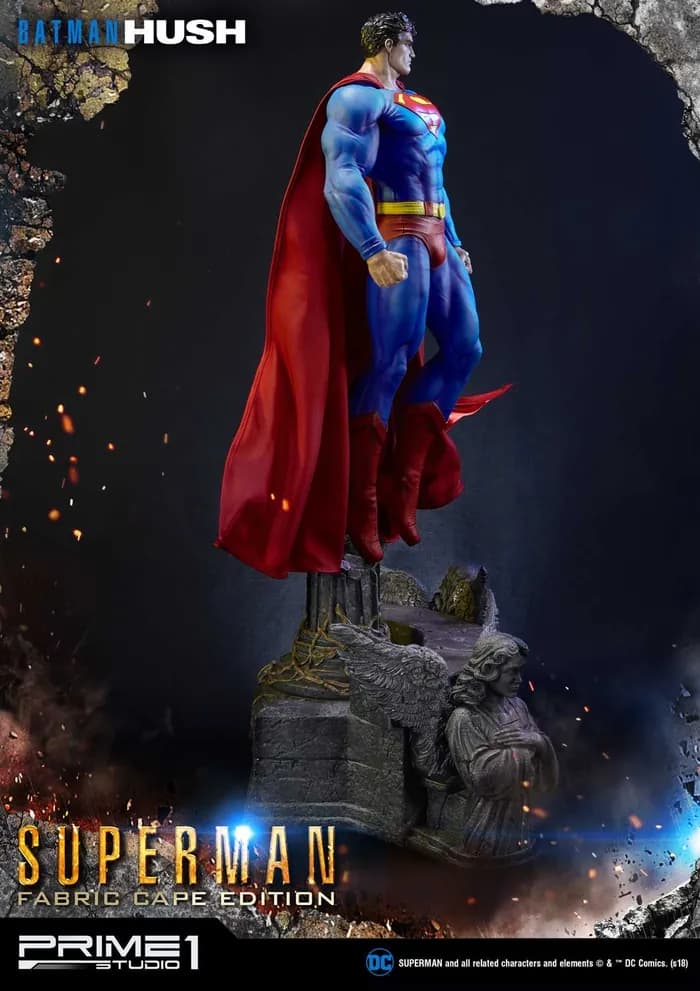 STL - Figura Superman Hush render 5