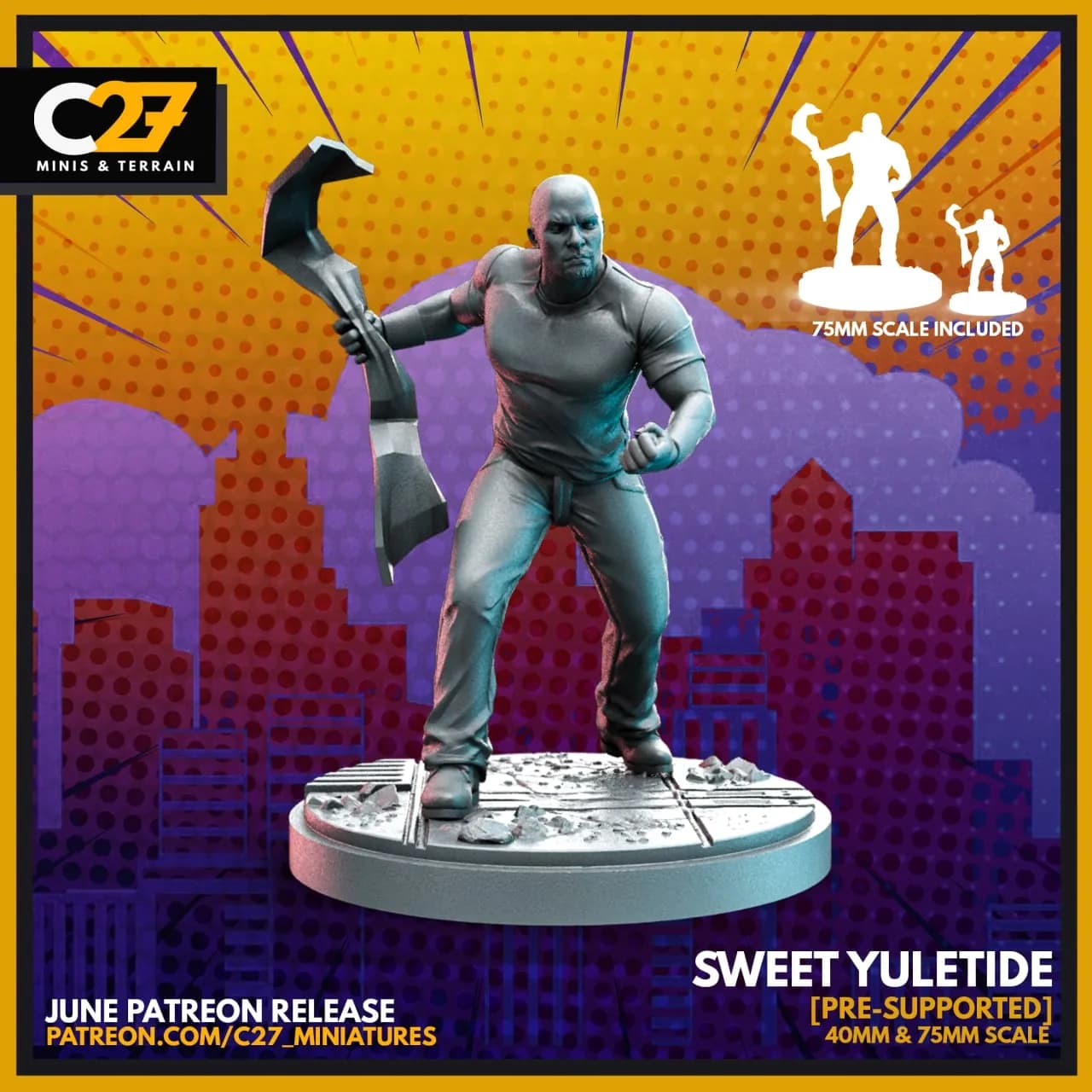 STL - figura sweet yuletide