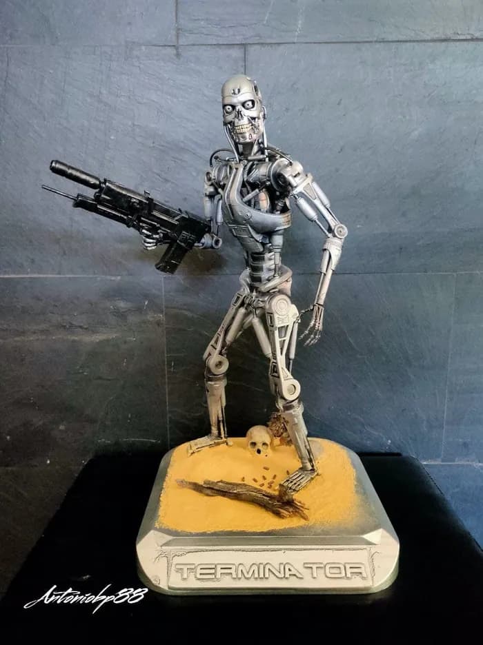 STL - Figura T 800 Terminator