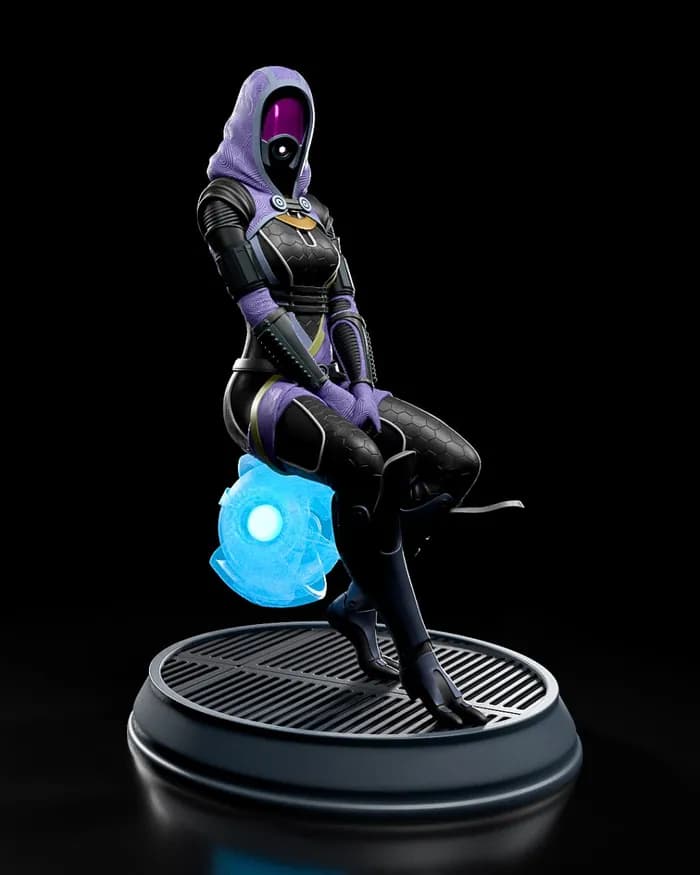 STL - Figura Tali Zorah de Mass Effect