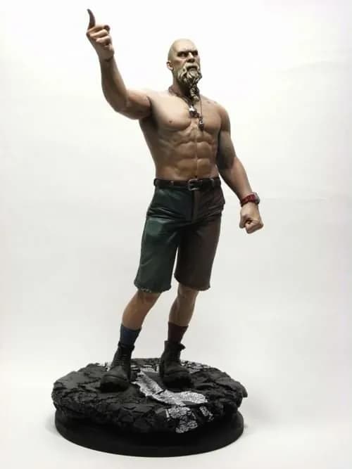 STL - Figura Techno Viking render 4
